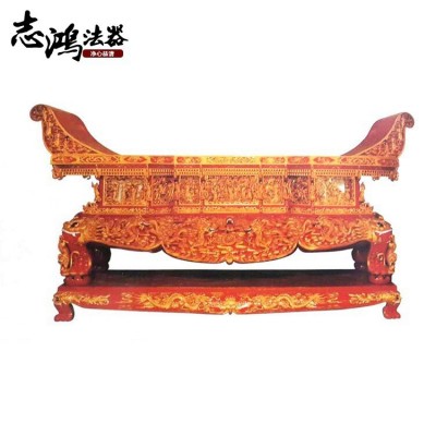 定制供应仿古实木供桌 红实木供桌 寺庙公祠供桌厂家 1个图2