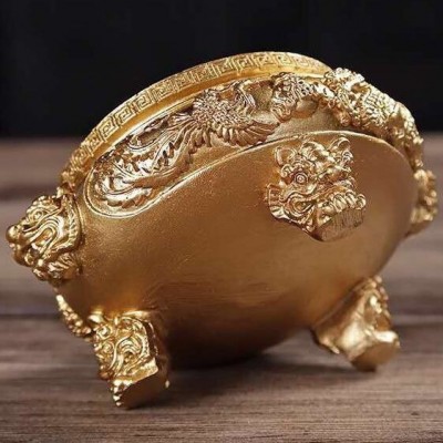 三足香炉 龙凤香炉 仿古熏香炉 佛堂用品 家用摆件盘香炉图4
