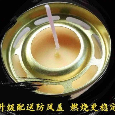 酥油斗烛1/3/5/7/15/30天蜡烛供灯贡佛灯厂家直销图4