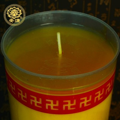 安漮厂家批发酥油斗烛蜡环保天然植物酥油三十天斗烛供佛图5