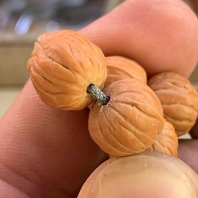 源头工厂 精修108小土豪猴头脖挂项链 猴头原籽文玩佛珠手串批发图4