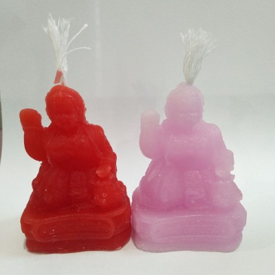 工厂供应泰式蜡烛红黄粉黑白品种多可定zuo来图来样 4PCS图3