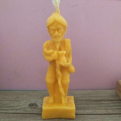 工厂供应泰式蜡烛红黄粉黑白品种多可定zuo来图来样 4PCS图4