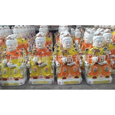 供应陶瓷12十二老母泰山奶奶无生老母梨山老母无极神像 厂家批发图2