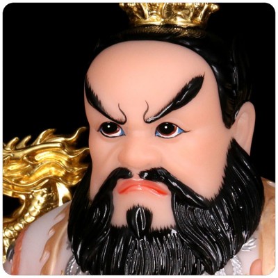 批发实心汉白玉佛像龙虎山张天师神像张道陵摆件正一道祖居家供奉图3