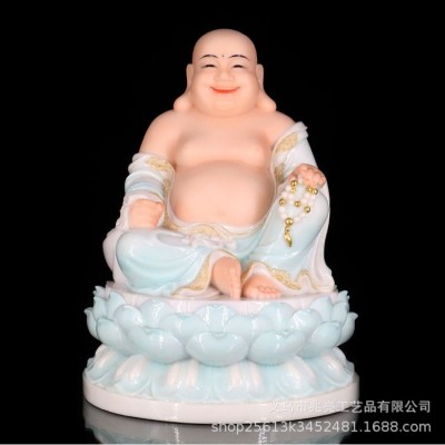 汉白玉雕三宝弥勒释迦阿弥陀佛像观音地藏王华严娑婆三圣文殊普贤图2