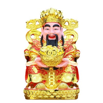 财神爷神像厂家现货批发家用供奉招财摆件文财神爷佛像树脂摆件图5