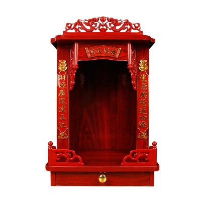 拆装款加厚超重财神爷佛龛供台家用供奉神龛架摆放柜子壁挂式佛柜图5
