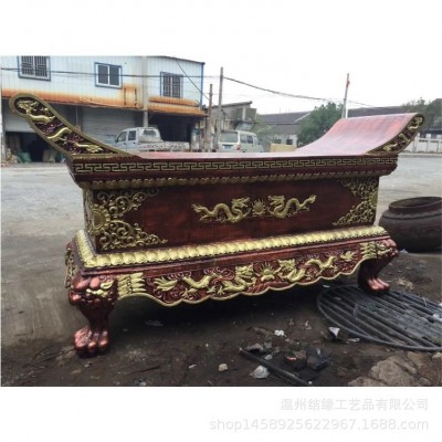 厂家铸造寺庙庵堂元宝桌铸铁神台桌禅寺寺院室外纯铜供桌寺庙摆件图5