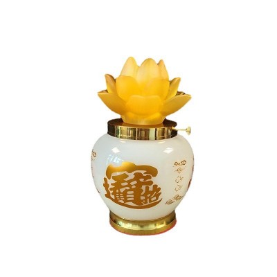 厂家直销琉璃玉佛灯佛前供灯 莲花灯供灯酥油灯家用灯长明灯图5