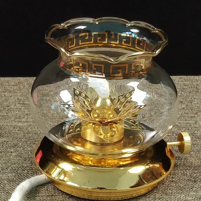 厂家直供液体酥油灯莲花灯长明灯佛堂供灯佛灯佛具批发家居长明灯图4