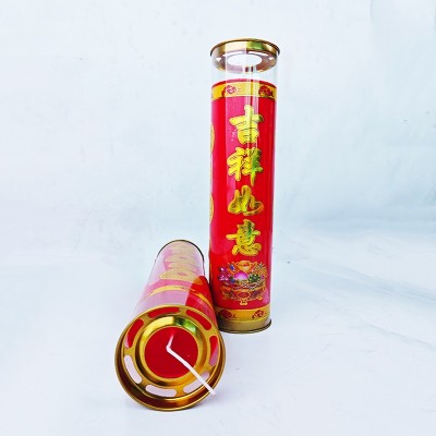 家用斗烛无烟植物酥油灯批发油灯长明喜庆生日祝福蜡烛3天5天7天图3