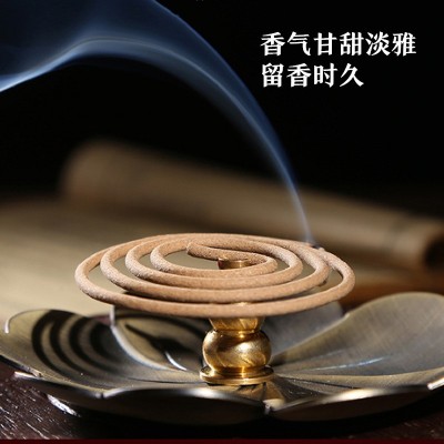【批发】芽庄沉香盘香天然虫漏老料海南沉香室内家居熏香源头工厂图3