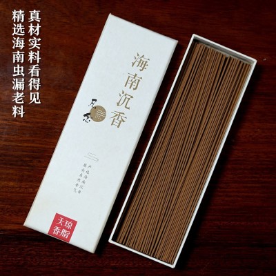 【源头工厂】海南沉香线香天然虫漏老料品质100克装现货一手批发图3