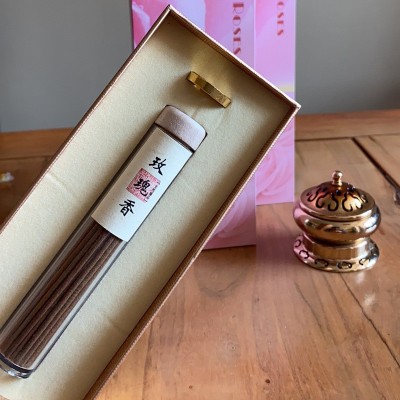 厂家批发9cm线香玫瑰茉莉薰衣草桂花玉兰花香室内茶室熏香礼盒装图3
