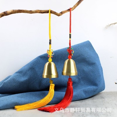 2.8黄铜迷你铃铛diy金属风铃及风铃diy材料配件圣诞小铃 铛风铃挂图2