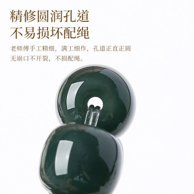 批发五行菩提手串男女缺补喜用金木水火土转运菩提子佛珠文玩手链图2