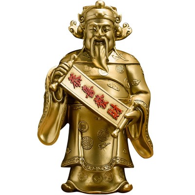厂家批发家用红衣财神爷招财文财神居家供奉店铺开业财神摆件佛像图5