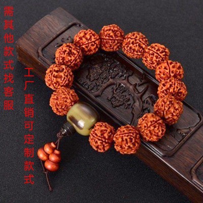 金刚菩提珠宝礼品尼泊尔5瓣金刚手串菩提饰品文玩手链夜市地摊货图2
