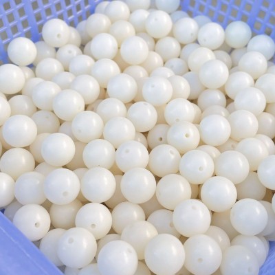 菩提根批发 白玉菩提根108颗 菩提佛珠白菩提根圆珠高抛干 圆珠图3