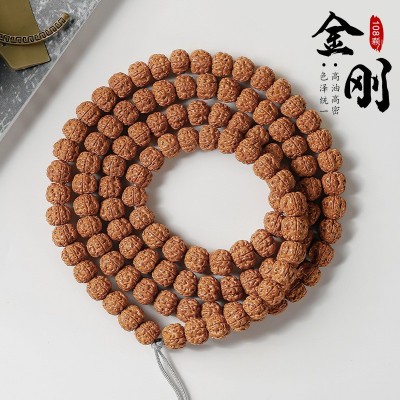 树王爆肉108颗小金刚菩提子手串男盘玩佛珠念珠文玩菩提手链批发图2