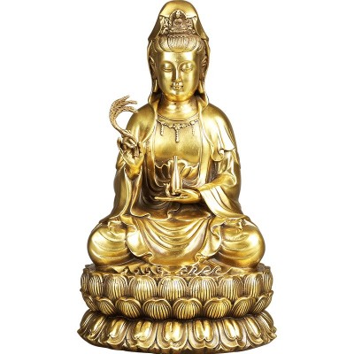 观音佛像摆件工艺品观世音菩萨摆件居家摆设图5