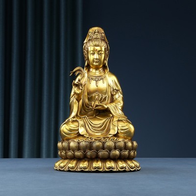 观音佛像摆件工艺品观世音菩萨摆件居家摆设图4