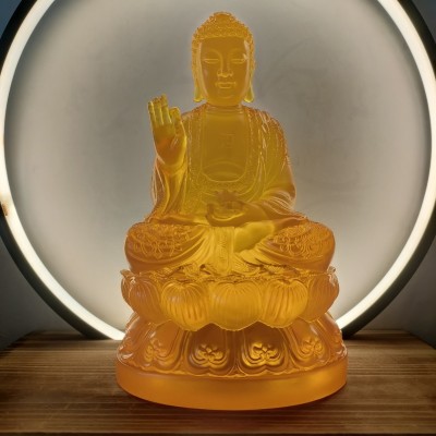树脂厂水琉璃大号阿弥陀佛佛像寺庙万佛墙佛龛佛像供奉摆件批发图5