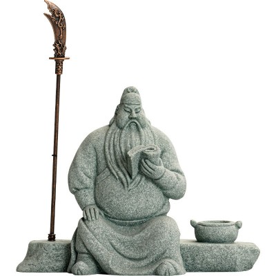 精品创意青砂石僧人茶宠摆件茶桌桌面装饰品茶道配件茶道一件代发图5
