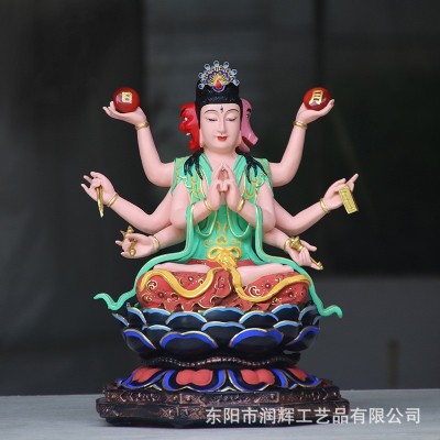 斗姆元君神像斗母树脂佛像星君斗姥元明君神家用树脂摆件现货批发图4
