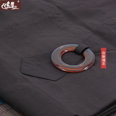 远尘僧服僧衣海青居士服出家人五戒曼衣搭衣缦衣七袈裟和尚衣服图5