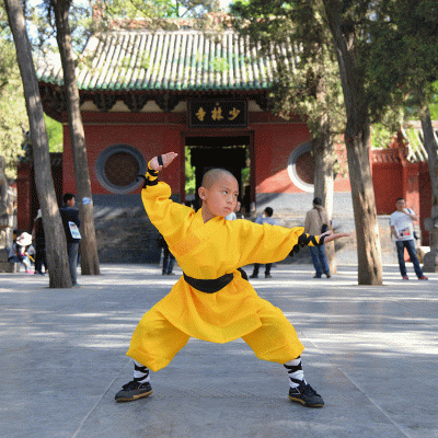 少林武僧服批发少林武术练功服装 练棍法练武竹节服装 二选一僧服图2