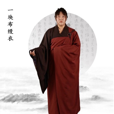 五戒缦衣菩萨戒缦衣海青僧衣僧服袈裟五衣七衣搭衣曼衣男女居士服图3