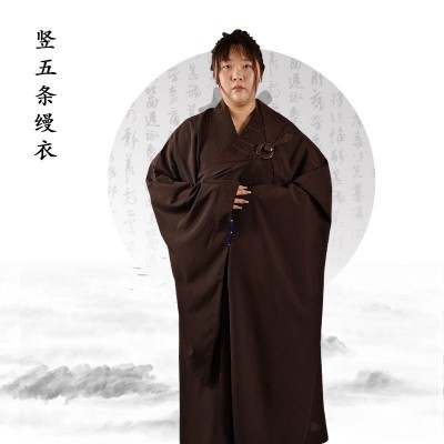 五戒缦衣菩萨戒缦衣海青僧衣僧服袈裟五衣七衣搭衣曼衣男女居士服图5