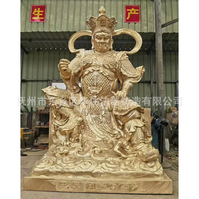 纯铜四大天王佛像