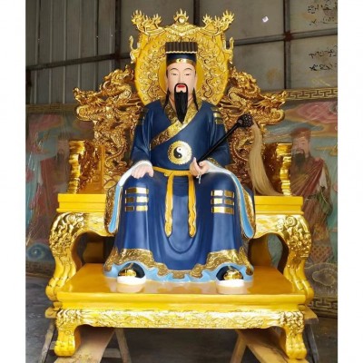 五台山龙五爷神像寺庙寺院家用广济龙王菩萨像财神像图4