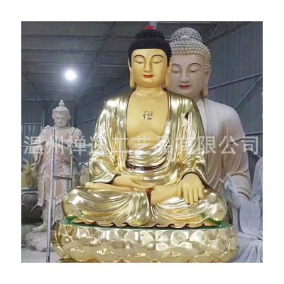 浙江温州厂家供应寺庙佛像 寺院景区地藏王佛像阿弥陀佛雕塑佛像图3