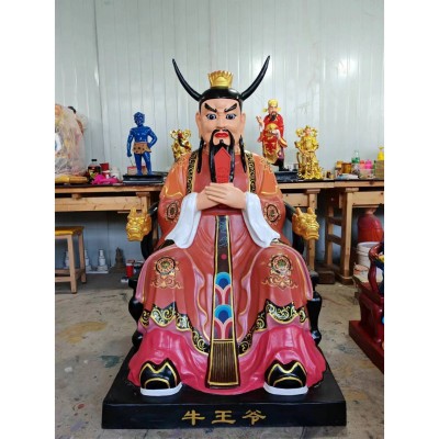 财神爷佛像订购，龙王爷龙五爷，牛王马王神像订购图2