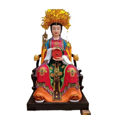 订购泰山奶奶碧霞元君，天母地母神像，眼光娘娘无极老母无生老母图4