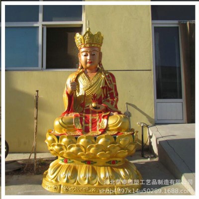 铸铜大型纯铜地藏王菩萨 观音菩萨铜像配件黄铜铸造来图图4