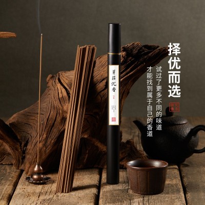 线香印度老山檀香玉檀崖柏海南芽庄沉香厂家批发10克装持 久香香薰图3