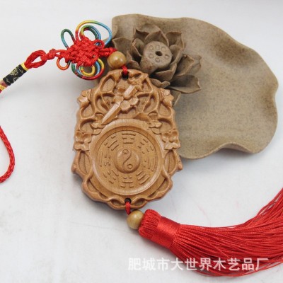 厂家批发桃木剑桃花挂件用品卧室装饰品床头图3