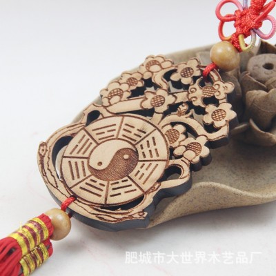 厂家批发桃木剑桃花挂件用品卧室装饰品床头图5