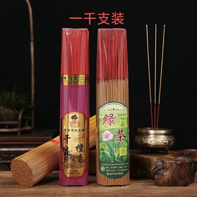 佛香天然无烟香檀香竹签香拜佛寺庙家用观音财神平安礼佛供香薰香图3