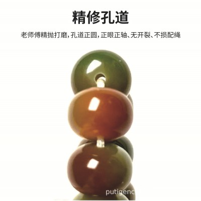 敦煌问天菩提手串佛珠文玩菩提根108颗菩提子手串男女手链毛衣链图3