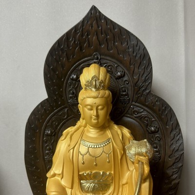 坐莲大势至观音菩萨摆件 树脂工艺品厂家批发图3