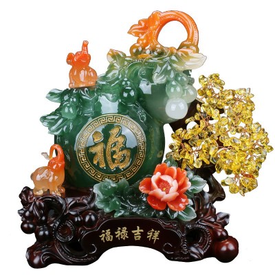 大德仁 葫芦摆件精美工艺品酒柜客厅玄关装饰品开业礼品 厂家直供图3