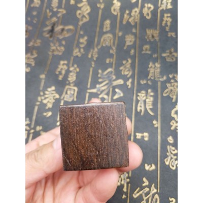 沉香木 狮子印章官印宝宝抓周手把件木质雕刻工艺品厂家批发印章图2