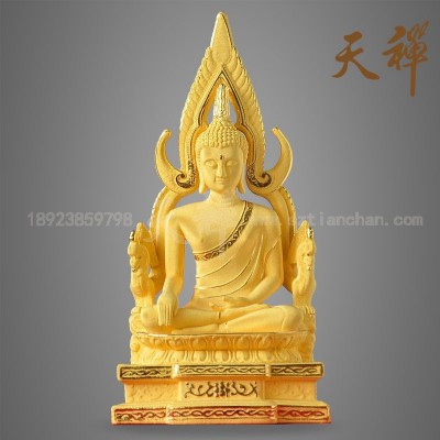 泰国佛像绒沙金摆件 东南亚特色工艺品 实用旅游纪念礼品批发