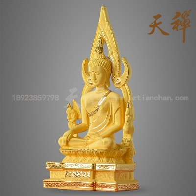 泰国佛像绒沙金摆件 东南亚特色工艺品 实用旅游纪念礼品批发图3